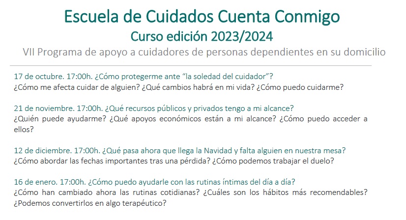 Cuenta conmigo 2023-2024